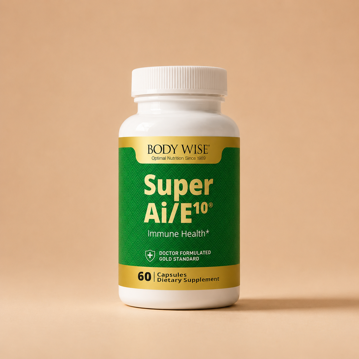 Super Ai/E10 supplement bottle by Body Wise
