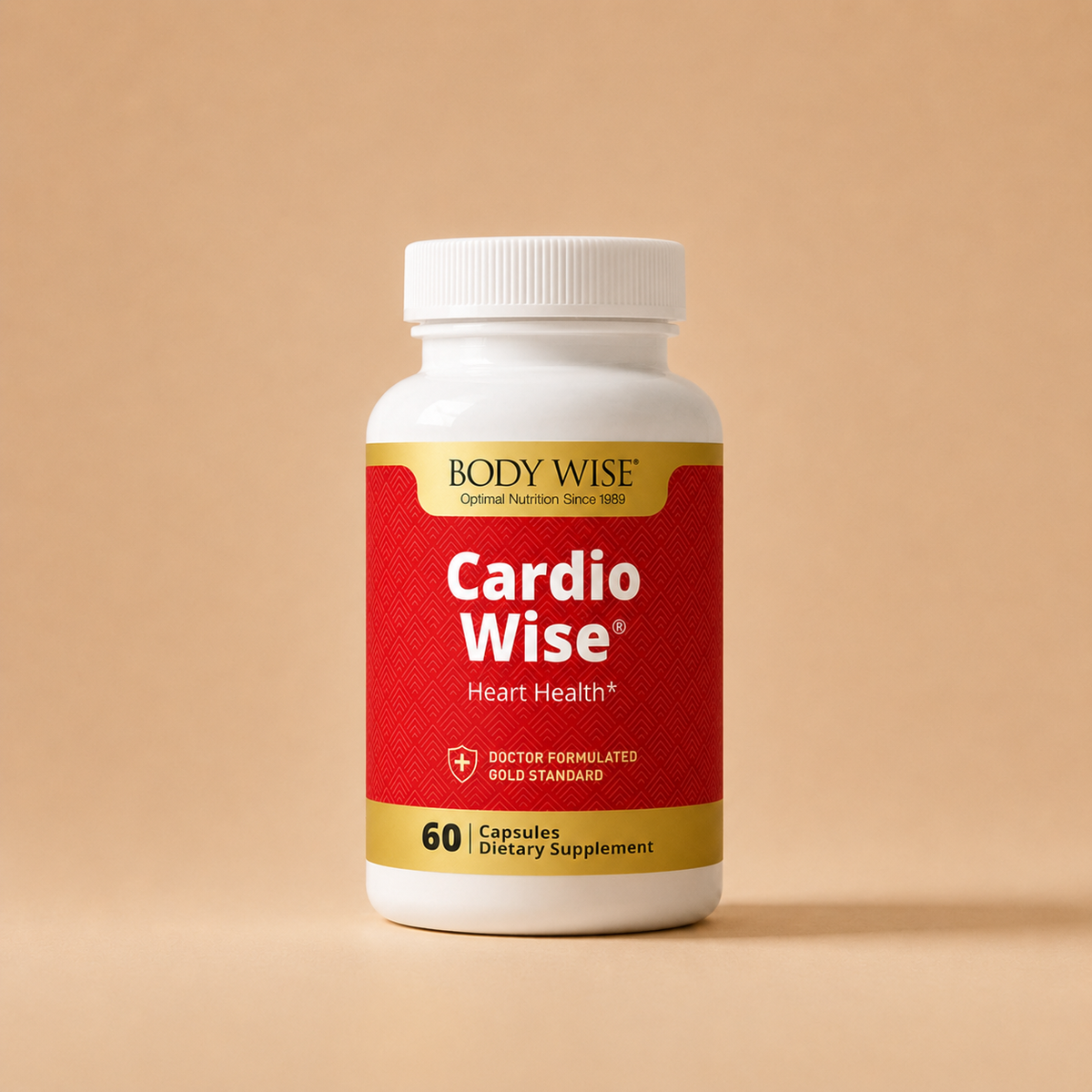 Cardio by Body Wise supplement bottle