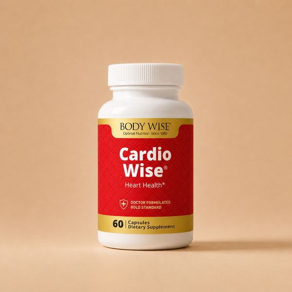 Cardio by Body Wise supplement bottle