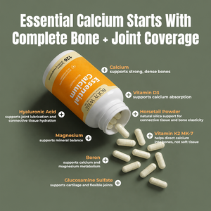 Essential Calcium ingredient infographic