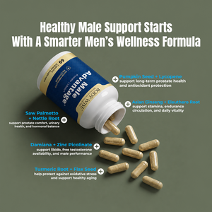 Male Advantage ingredient infographic