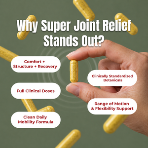 Joint by Body Wise supplement facts infographic